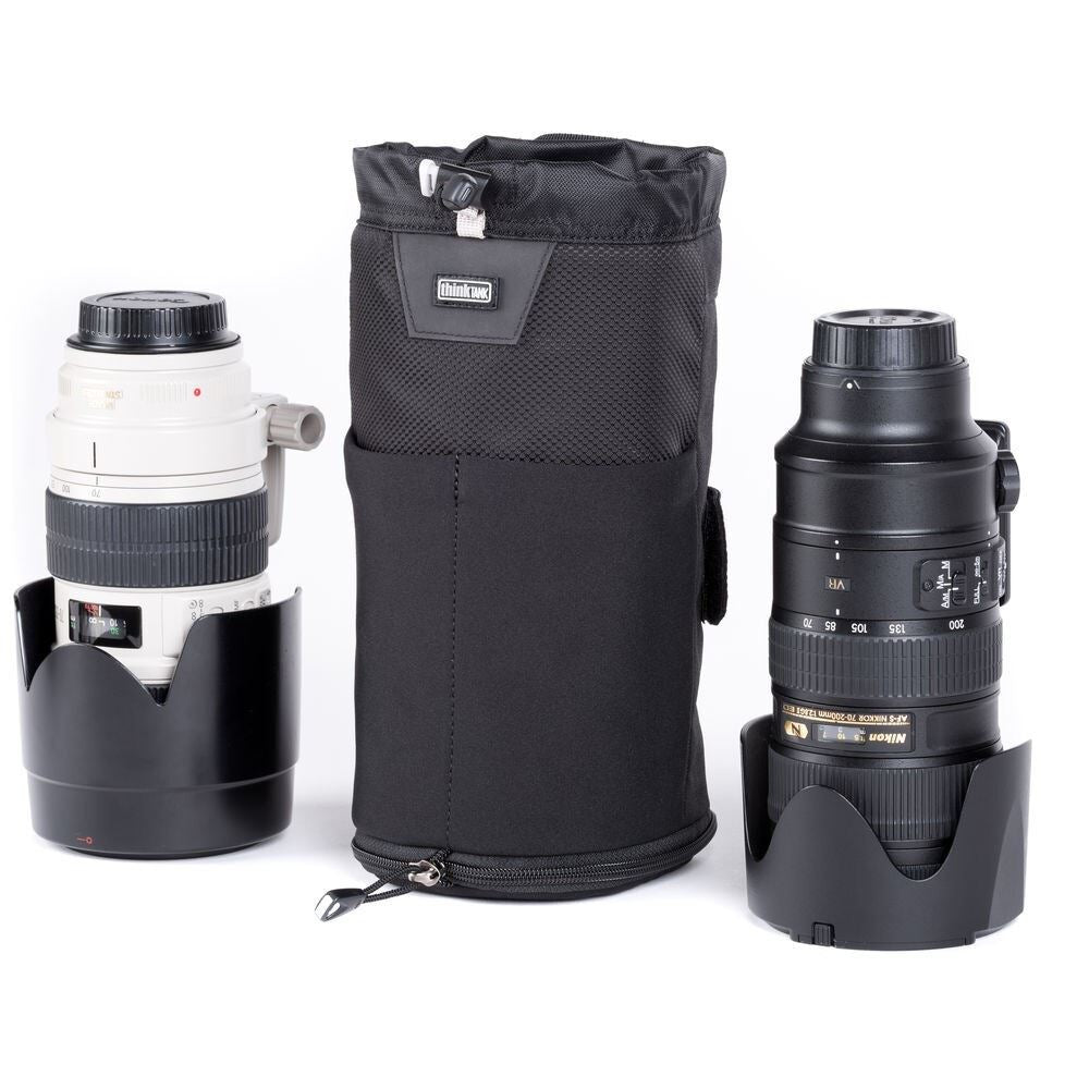 Think Tank Lens Changer 75 V3.0 pop down Long Telephoto in Black + rain (UK) NEW