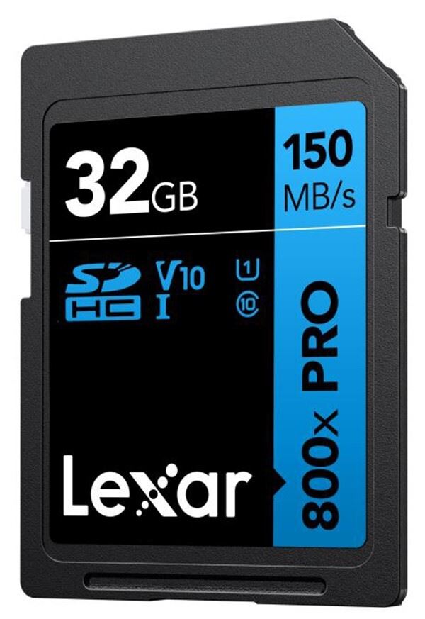 Lexar 32GB SDHC 800x PRO SD Card Class 10 UHS-I Memory Card 150 MB/S  (UK)  BNIP