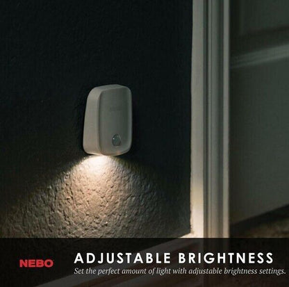 Triple PACK NEBO Automated Motion Smart Sensor Night Light (3 Pack) NEB-WLT-0026