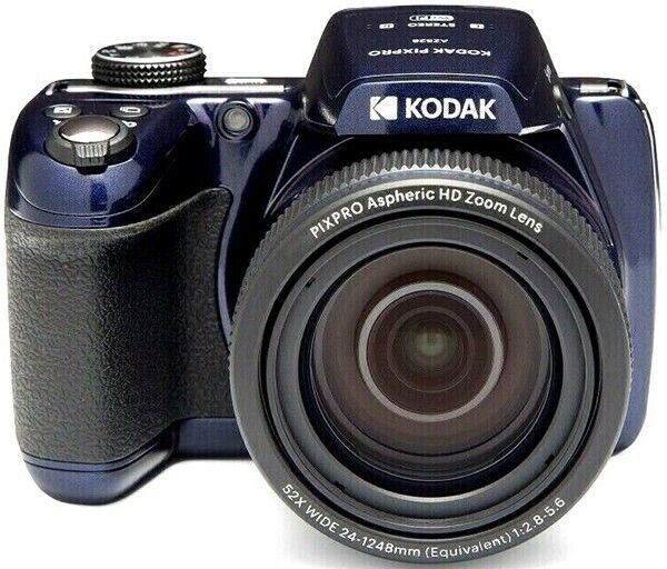 Kodak PixPro AZ-528 52x Zoom WiFi Bridge Camera in Midnight Blue (UK Stock) BNIB
