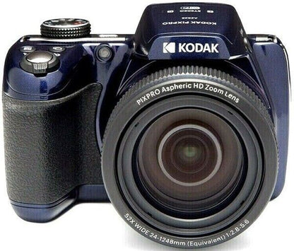 Kodak PixPro AZ-528 52x Zoom WiFi Bridge Camera in Midnight Blue (UK Stock) BNIB