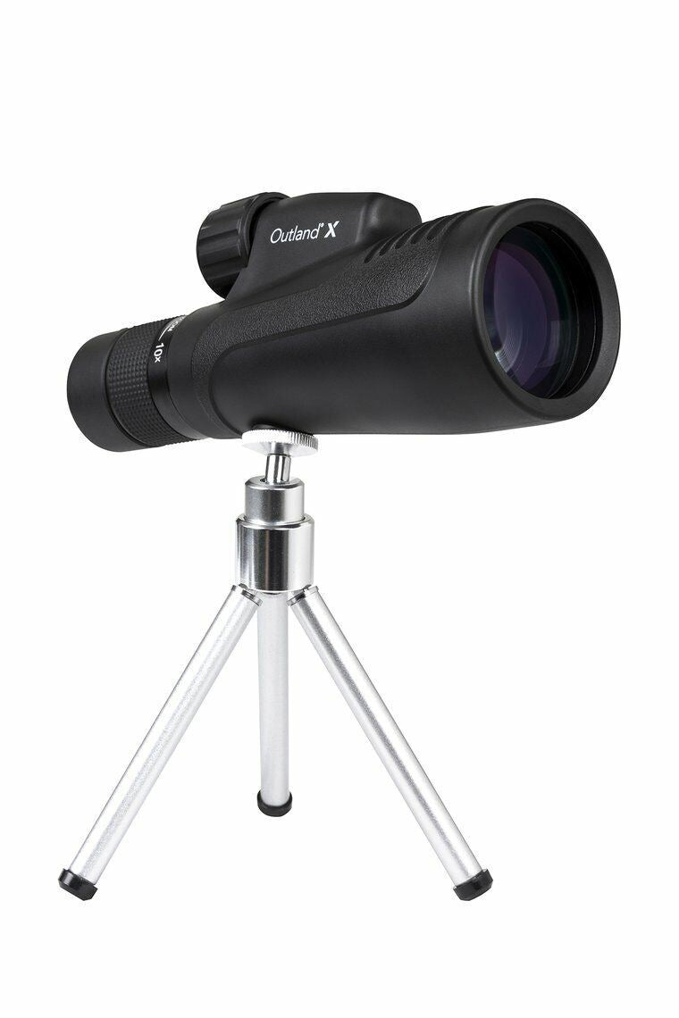 Celestron 10-30 x 50mm OUTLAND X ZOOM MONOCULAR + TRIPOD & CASE #72373 BNIB