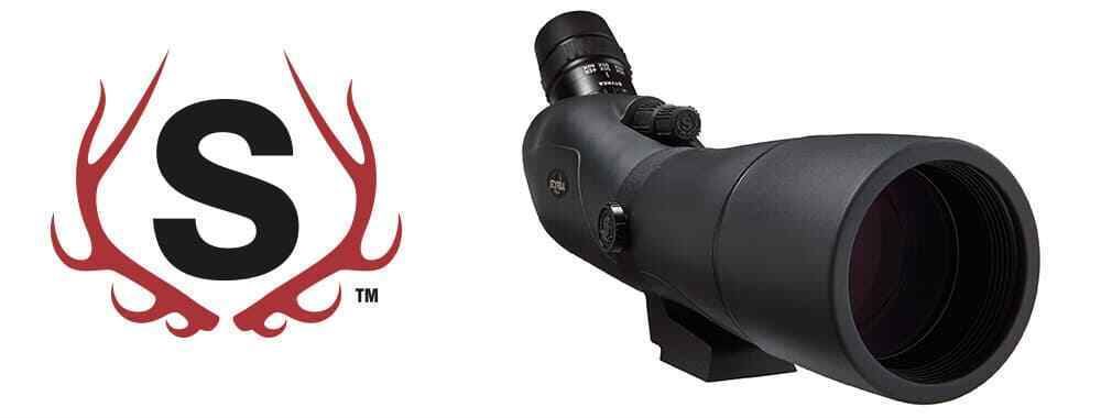 ED Angled Spotting Scope= Styrka Strong S7 15-45 x 65 + Case KIT (UK Stock) BNIB
