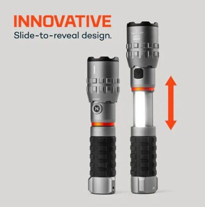 Nebo SLYDE King 4K Lumen LED Magnetic Base Dual Light Torch (UK Stock) BNIB  NEW