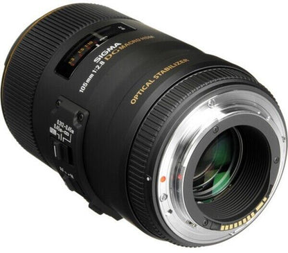 Sigma 105mm f/2.8 MACRO OS HSM DG EX Lens Canon EF-Mount #258954  (UK Stock) NEW