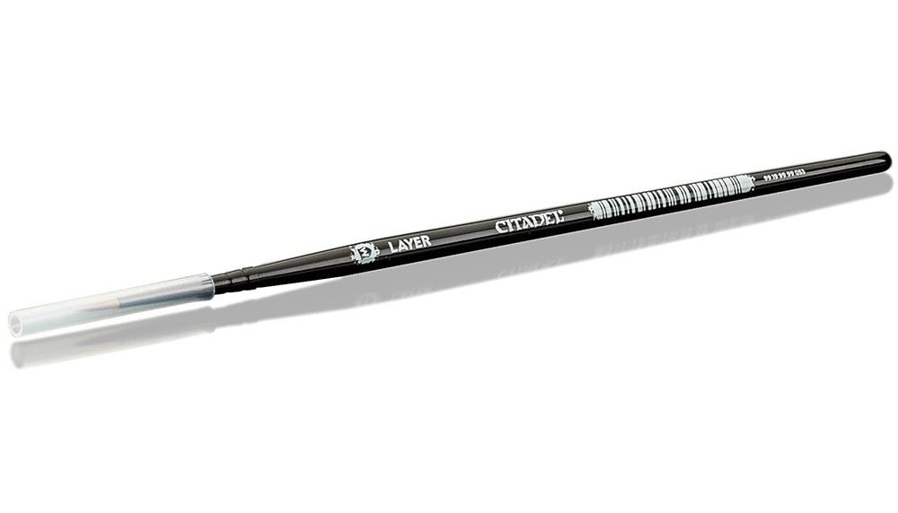 Citadel Medium Layer Brush Games Workshop- Warhammer Miniature Painting Tool