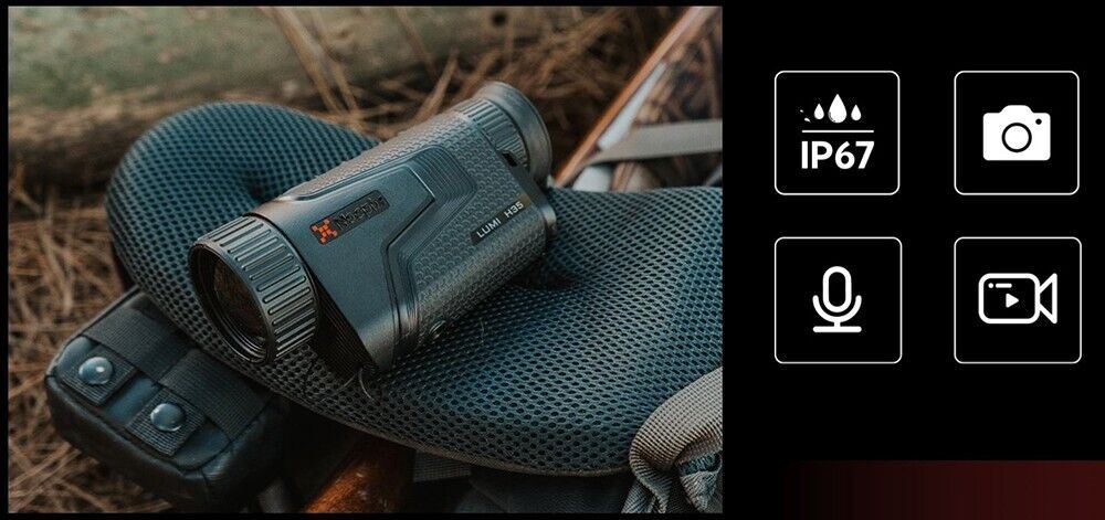 NocPix LUMI H35 Handheld Thermal Monocular Kit 35mm 12um 640x512  18mK NETD (UK)