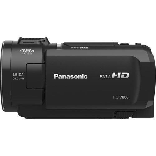 Panasonic HC-V800 Full HD Video Camcorder Hybrid OIS 24x Optical  (UK Stock) NEW