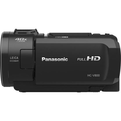 Panasonic HC-V800 Full HD Video Camcorder Hybrid OIS 24x Optical  (UK Stock) NEW