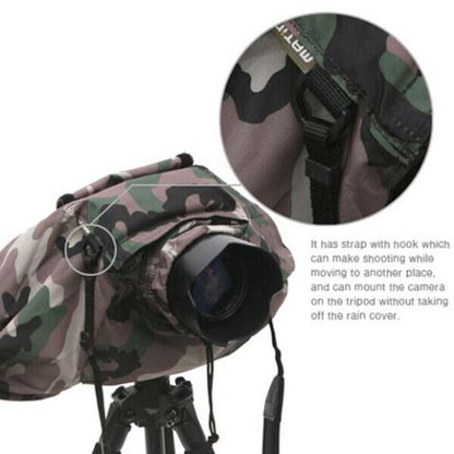 Matin DSLR ILCE Deluxe Camera Protective v2.0 Rain Cover CAMO Camouflage #M-7101