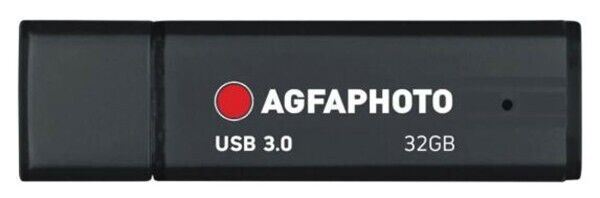 Agfa Photo 32Gb USB Flash Drive USB 3.0 in black Memory Stick  (UK Stock )  BNIP