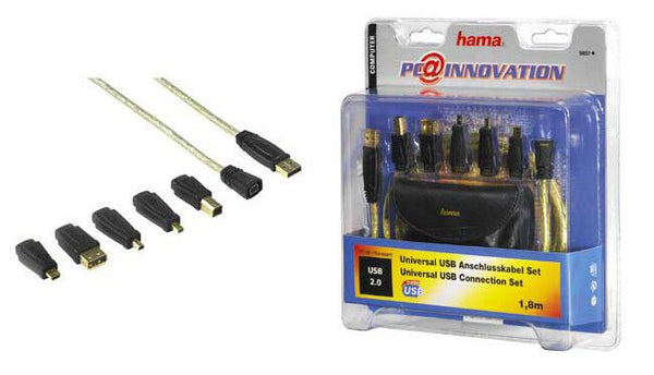 Hama PC@Innovation USB cable kit (UK STOCK) – The Photography Shop