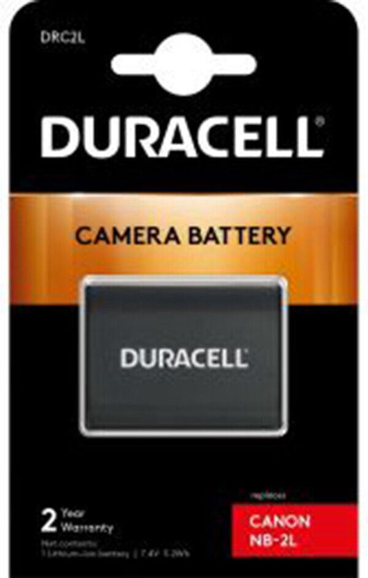 NB-2L LH Li-ion Battery for Canon Digital Camera by DURACELL  #DRC2L  (UK Stock)