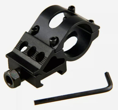 Picatinny Rail (20mm) Weaver Clamp Mount for IR Torch 25.4mm +Key(UK Stock) BNIB