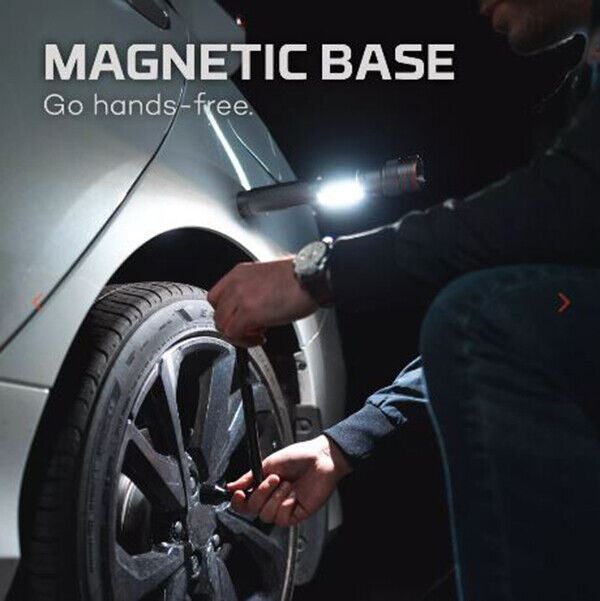 Nebo Franklin� Slide 500 Lumen Rechargeable Work Light Flashlight Torch (UK) NEW