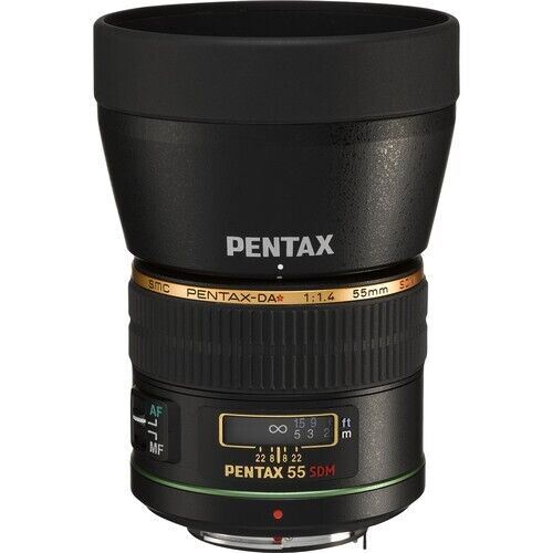 Pentax SMC DA* 55mm F1.4 SDM AF Lens #21790 (UK Stock) Ex. Display Bargain Clear