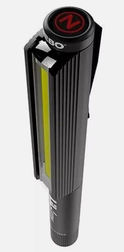 NEBO LIL LARRY Power Pocket Light 250 Lumens & Red Flash Mode - Black  (UK) BNIP