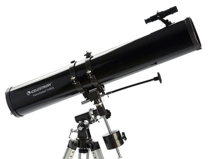 Celestron Powerseeker 114 EQ Astro Telescope + Motor + Phone Adapter #22037 BNIB