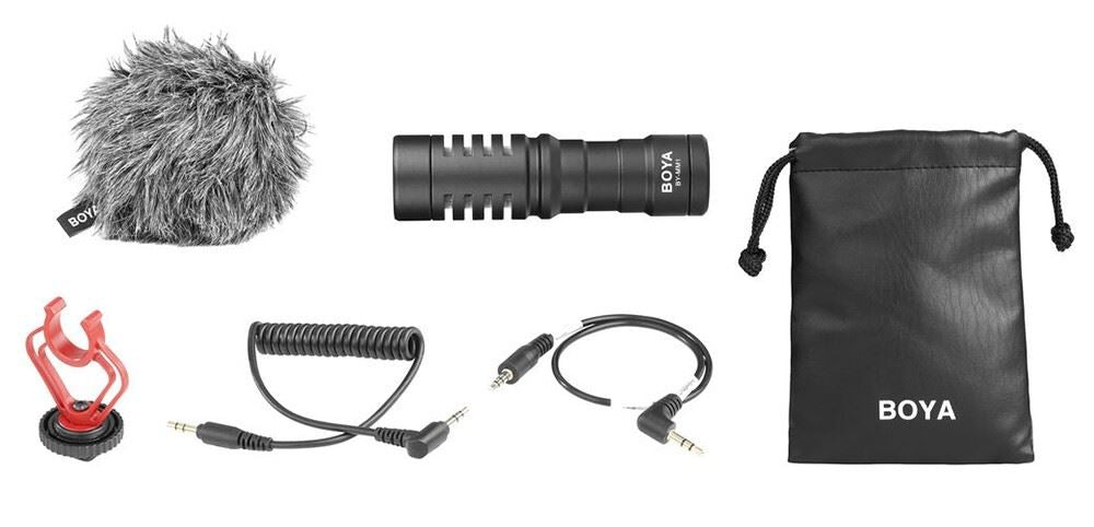 Boya BY-MM1+ Camera Condenser Shotgun Video Microphone Vlogging  (UK Stock) BNIB