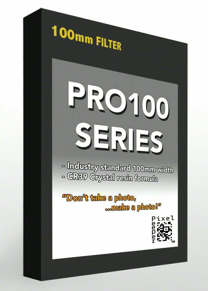 Pixel Peeper 100mm x 143mm Red Filter - Lee & Cokin Compatible (UK) Black & Whit