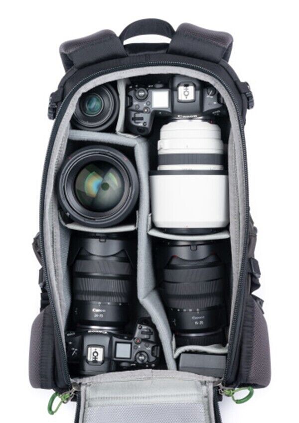 Think Tank Backlight 18L Charcoal Slate Black Camera Backpack +13" Laptop UK NEW