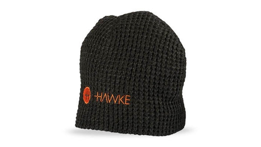 Hawke Optics Grey Waffle Knit Beanie hat #99341 Merchandise (UK Stock) NEW