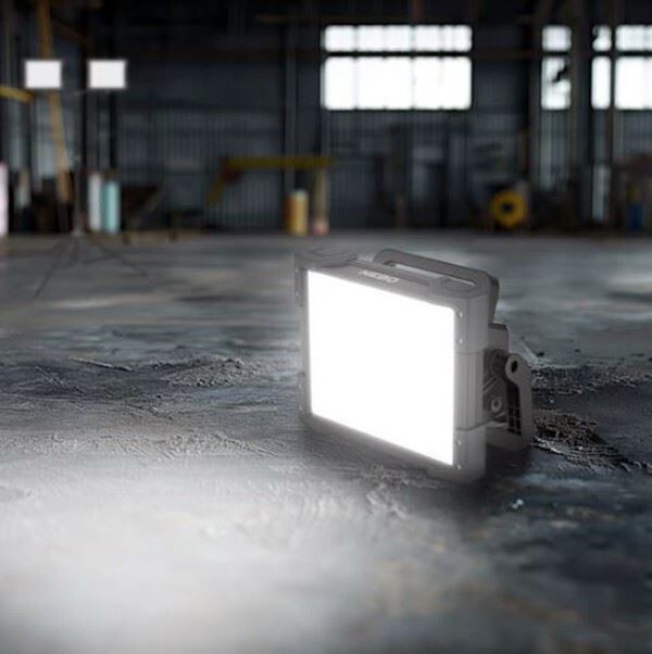 Nebo 8K Flood Light Rechargeable & mains IP54 Waterproof Site use(UK Stock) BNIB