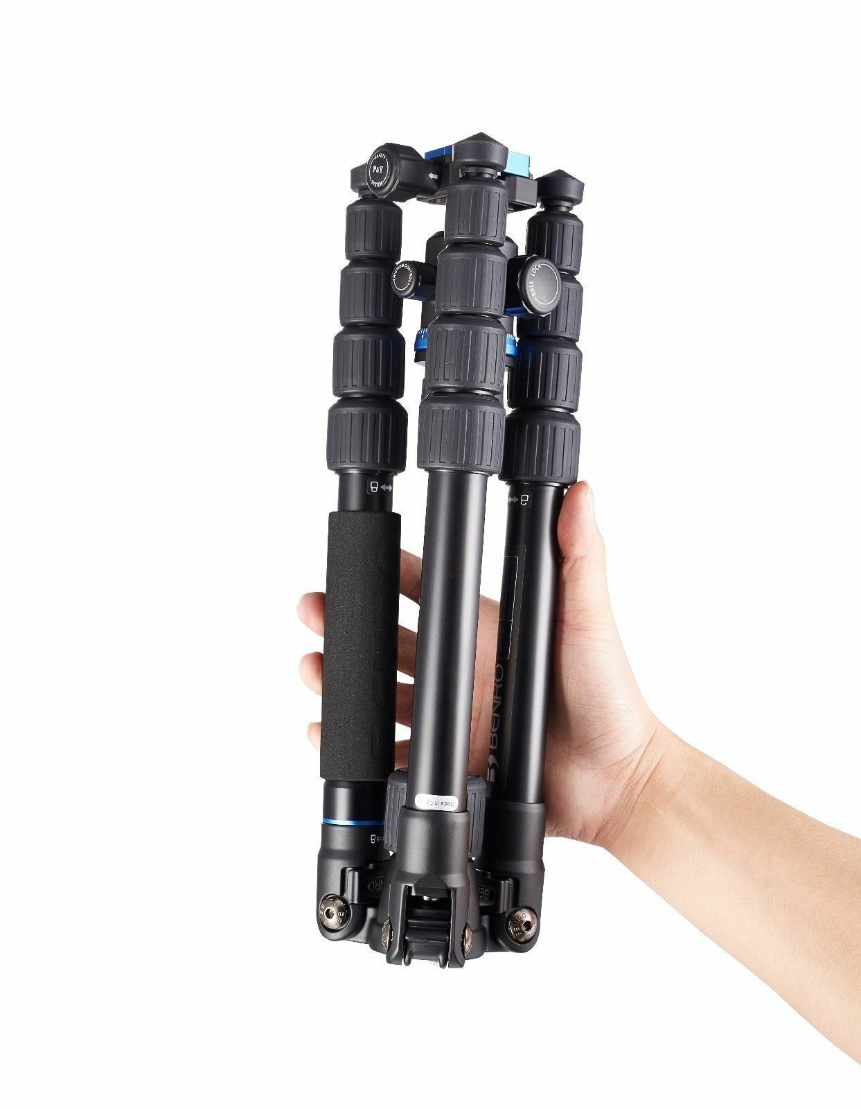 Benro iFOTO 5 Section Aluminium Travel Tripod - Holds 8KG # FIF19AIB0 (UK Stock)