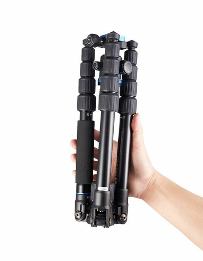 Benro iFOTO 5 Section Aluminium Travel Tripod - Holds 8KG # FIF19AIB0 (UK Stock)