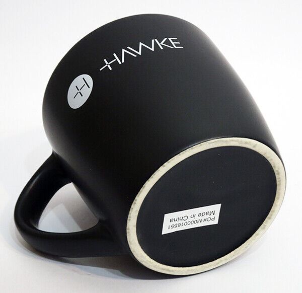 HAWKE Optics Merchandise Coffee Tea Mug  Black with Hawke Logo  (UK Stock)  BNIB