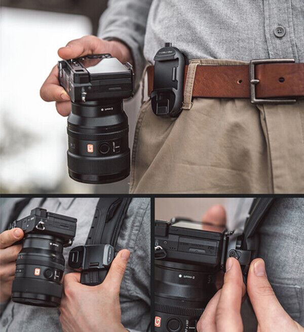 PGYTECH Beetle Camera Clip with Quick Release Plate in black  #PCG040 (UK Stock)