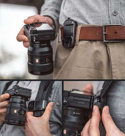 PGYTECH Beetle Camera Clip with Quick Release Plate in black  #PCG040 (UK Stock)