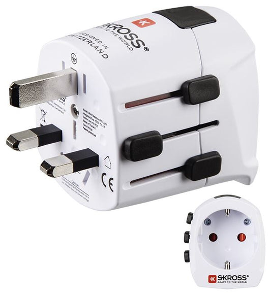 Hama Skross "World Travel Pro Light" World Travel Adapter Plug  (UK Stock)  BNIP