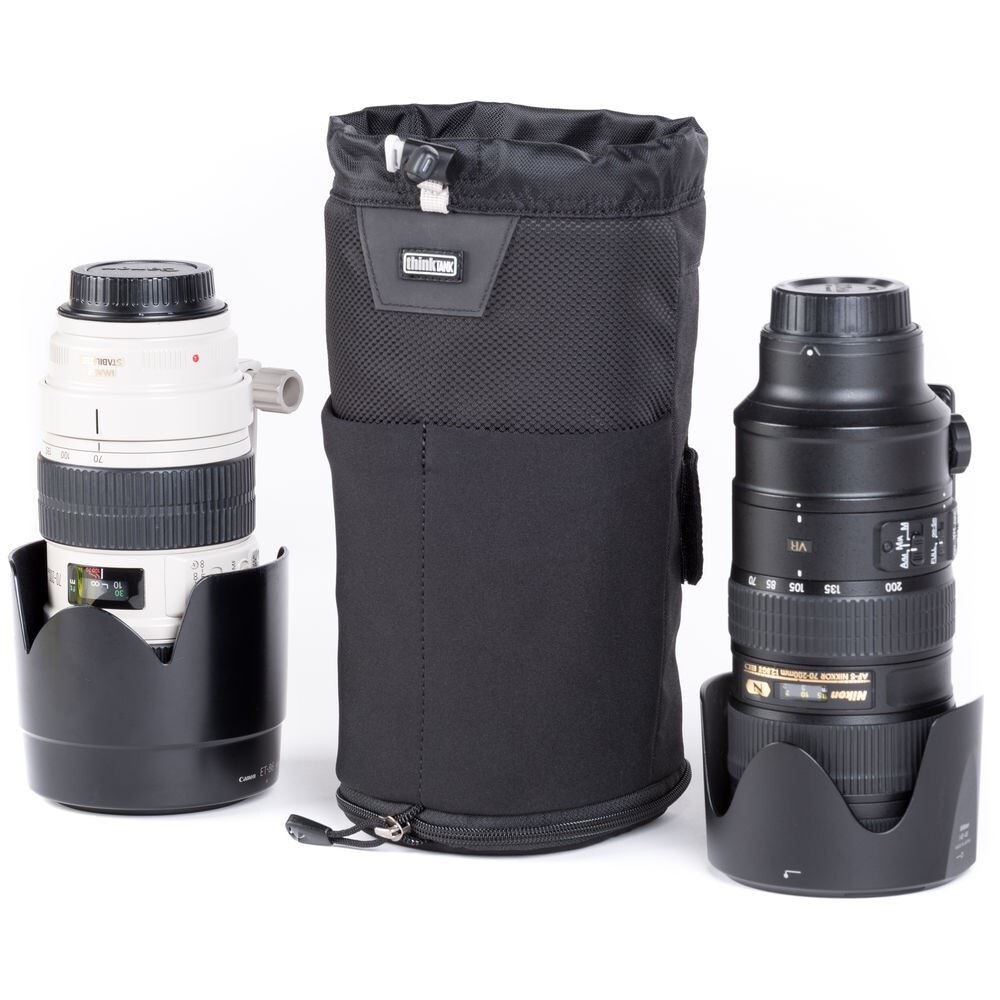 Think Tank Lens Changer 75 V3.0 pop down Long Telephoto in Black + rain (UK) NEW