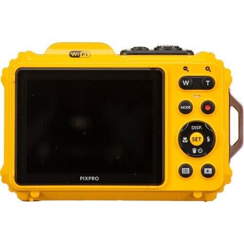 Kodak Pixpro WPZ2 15M Waterproof Digital Camera 4x Zoom 16 MP in Yellow (UK) NEW