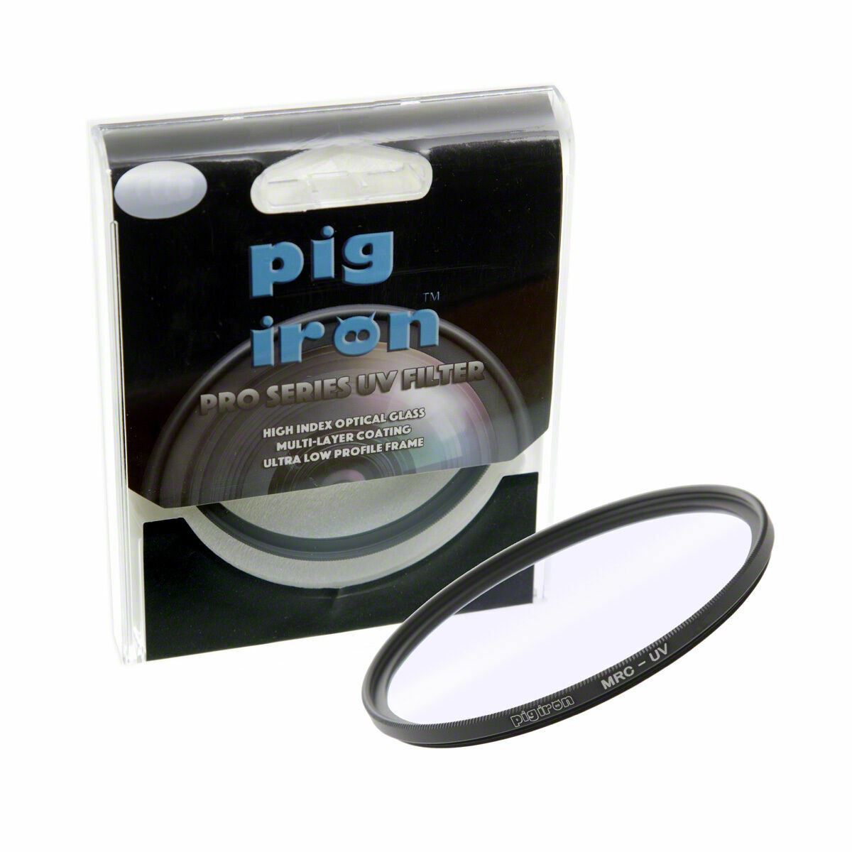 Pig Iron 37mm Pro UV Filter High Index Multi-Coated Glass Lens Protector (UK)NEW