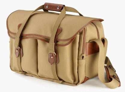 Billingham 555 Extra Large Camera / DSLR Bag in Khaki Canvas  Tan Trim (UK) BNIP