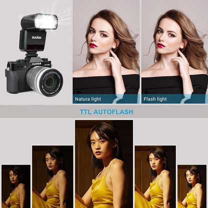 Godox TT350S 2.4G HSS 1/8000s TTL GN36 Camera Flash for Sony Cameras (UK)  BNIB