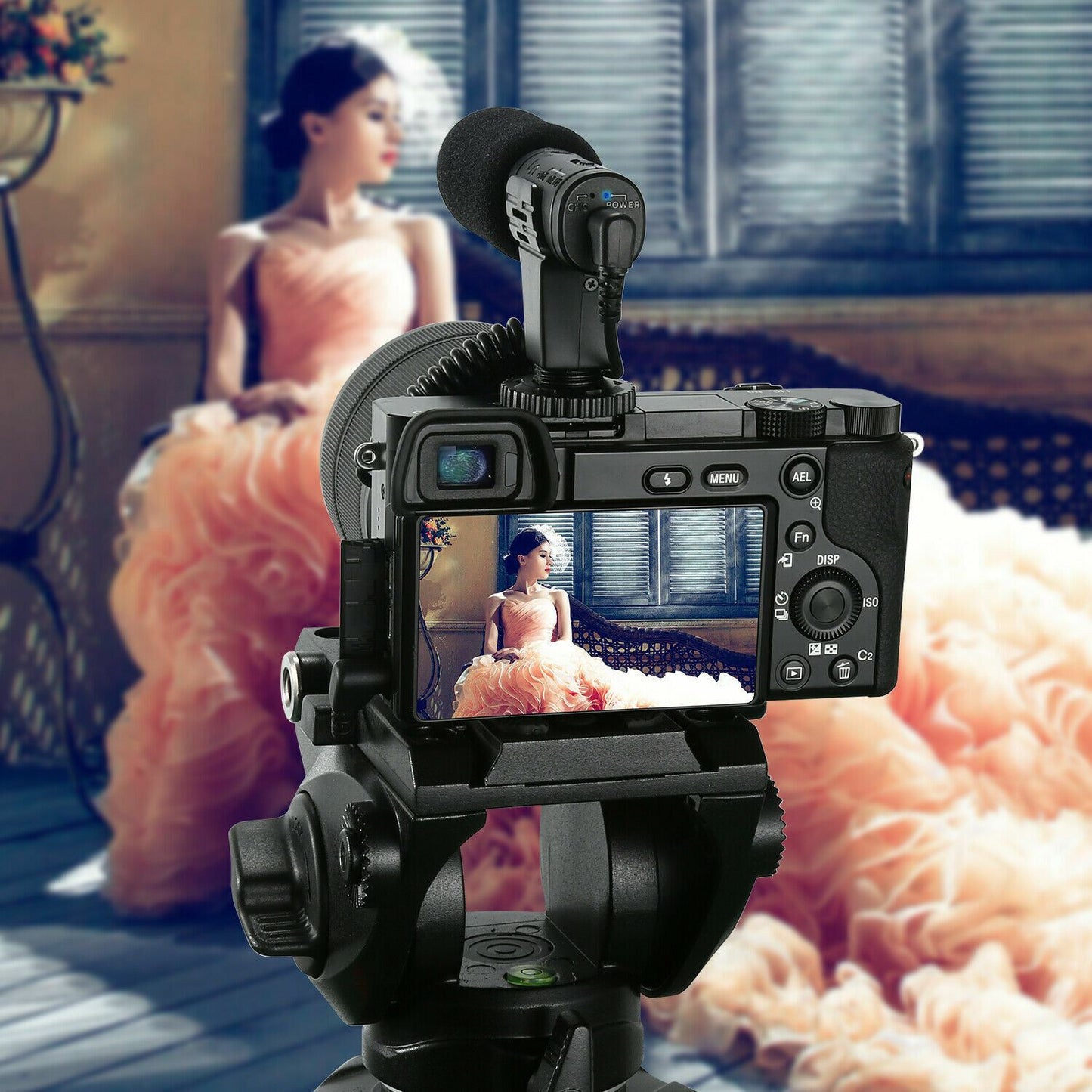 Mamen Mic-07 Pro Vlogging Video On Camera Microphone - DSLR Smartphone (UK) BNIB