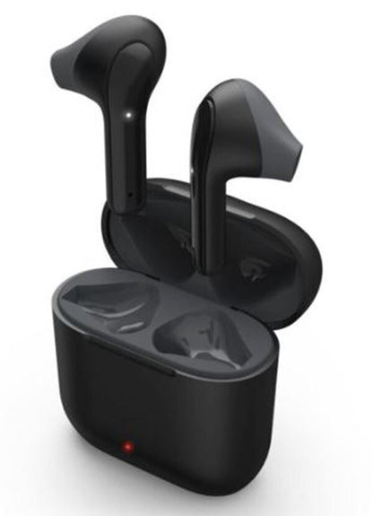 Hama Freedom Bluetooth Earbuds Earphones Headphones + Charging Case - Black (UK)