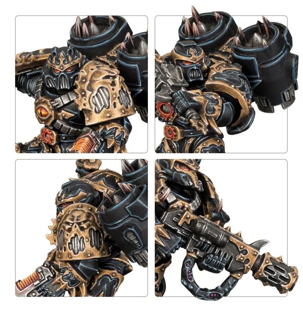 Warhammer 40K Chaos Space Marines Raptors - Games Workshop