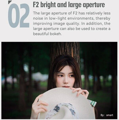 TTArtisan 50mm F2 Lens Full Frame Format Mount Canon EOS R RF Camera Black  (UK)