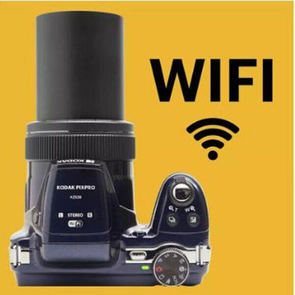 Kodak PixPro AZ-528 52x Zoom WiFi Bridge Camera in Midnight Blue (UK Stock) BNIB