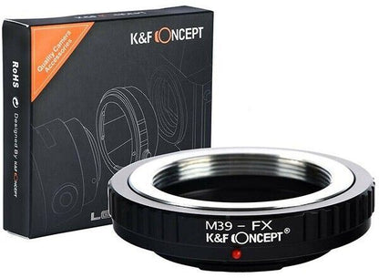 K&F Concept Mount Converter Leica M39 screw to Fuji X Mount Camera  #KF06.104 UK