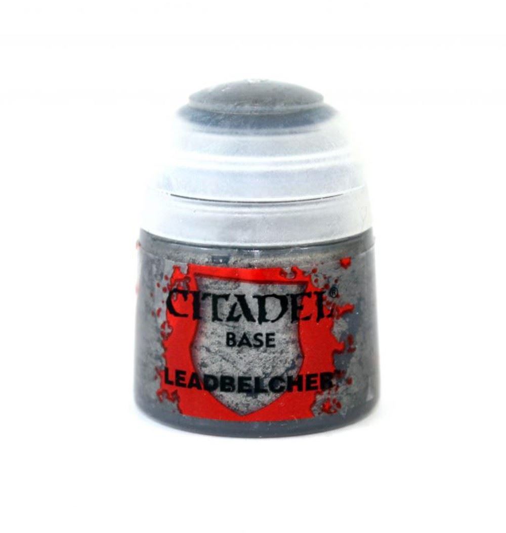 Citadel colour Base - Leadbelcher paint 12ml WarHammer  Games Workshop