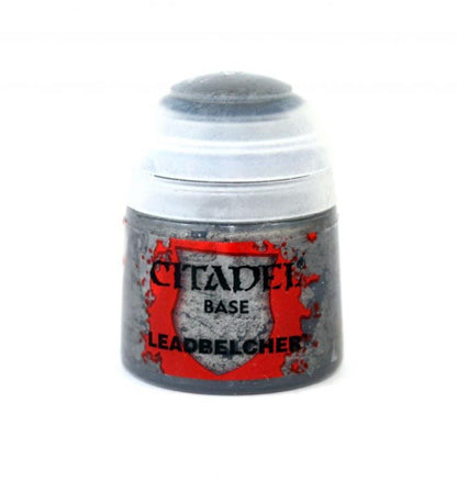 Citadel colour Base - Leadbelcher paint 12ml WarHammer  Games Workshop