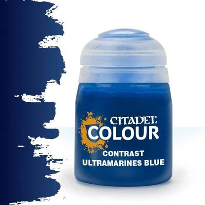 Citadel colour contrast - Ultramarines blue paint 18ml WarHammer  Games Workshop