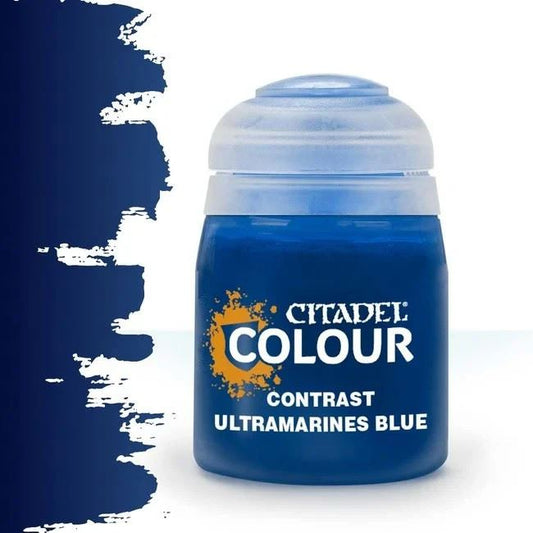 Citadel colour contrast - Ultramarines blue paint 18ml WarHammer  Games Workshop