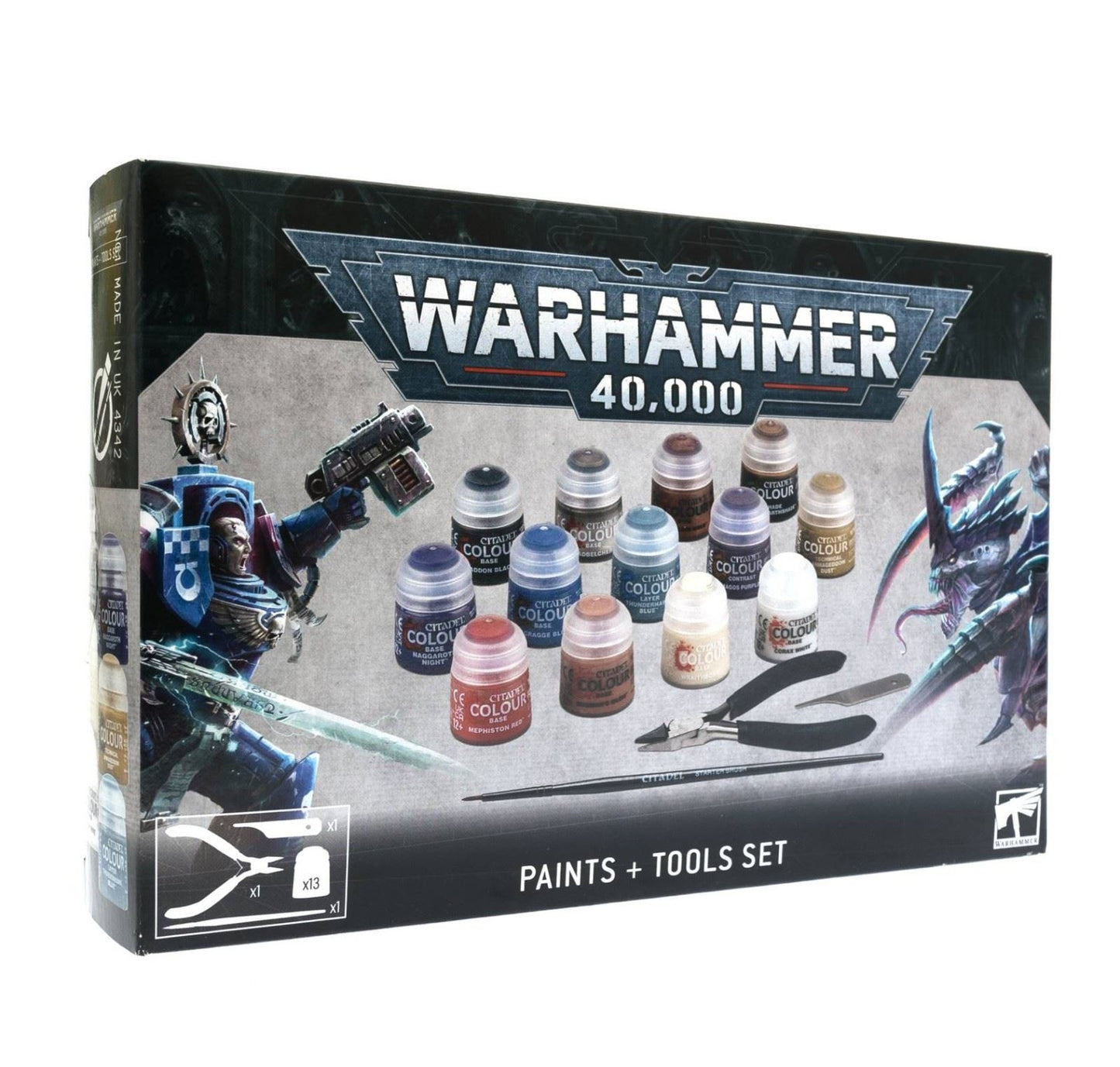 Warhammer 40K Paints And Tools Set - Games Workshop