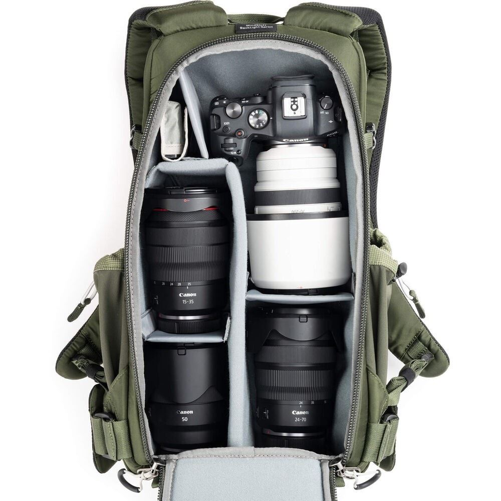 Think Tank Mindshift Backlight Sprint in Montane Green Camera Backpack (UK) BNIP